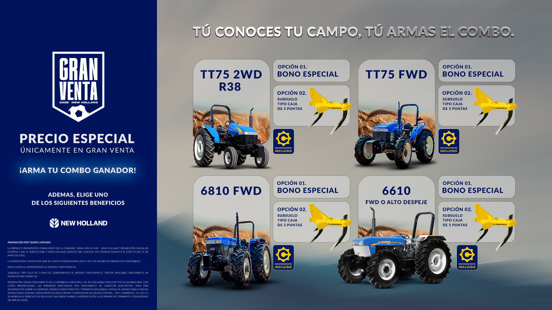 Promoción de combo 01